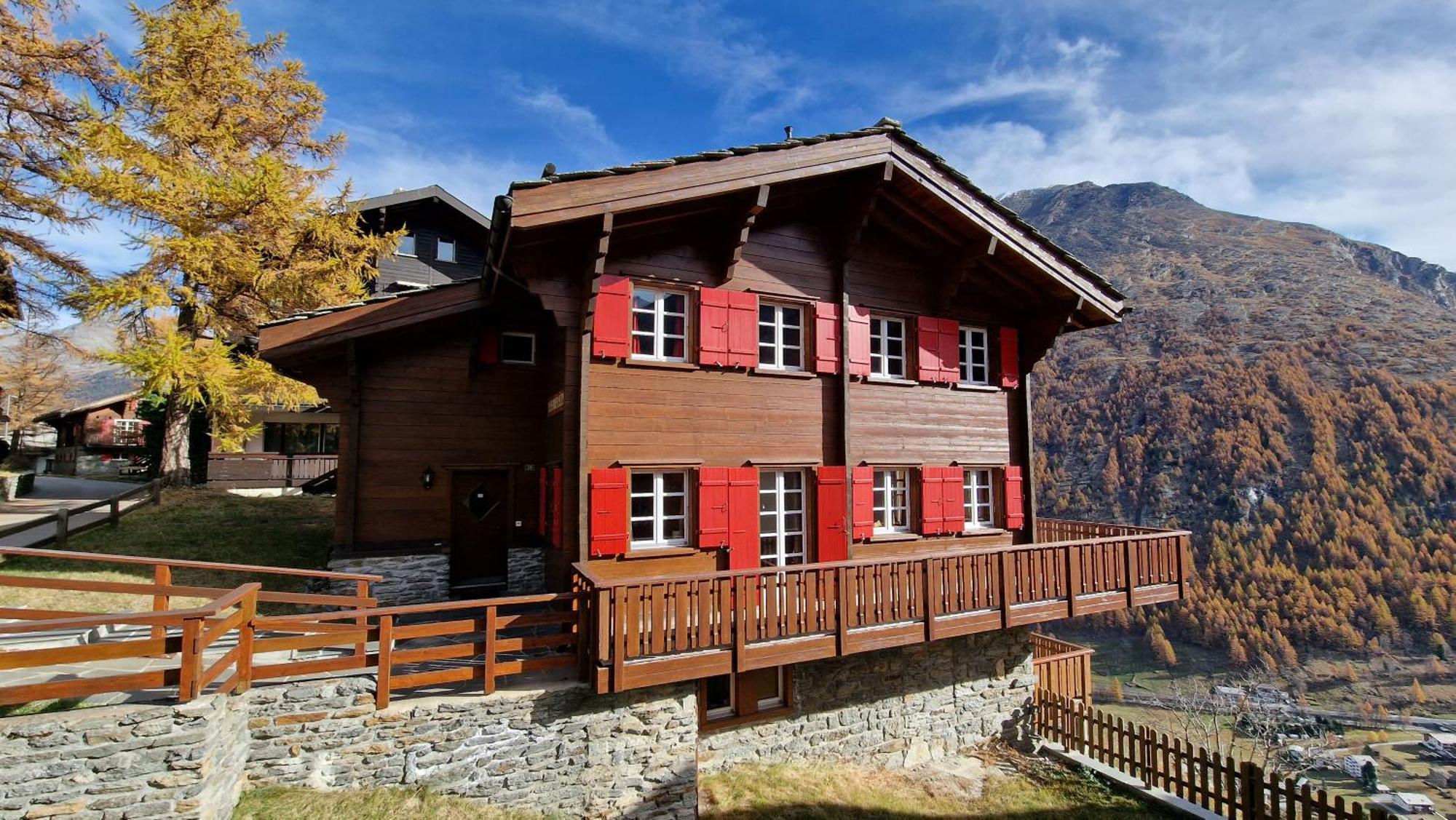 Chalet Les Melezes Villa Saas-Fee Exterior photo